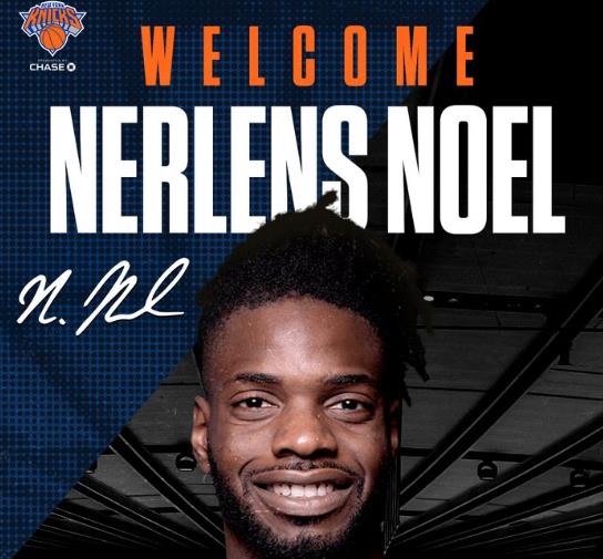 官方：尼克斯签约纳伦斯-诺埃尔
