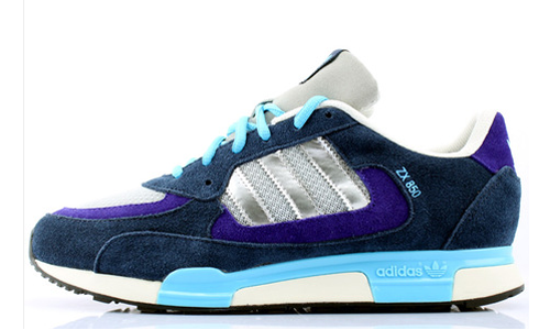 adidas三叶草zx850 独家复古陈冠希情侣款增高q22085